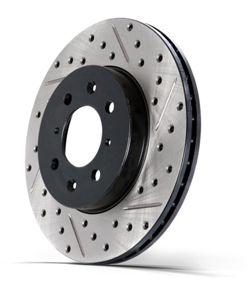 Stoptech — StopTech Select Sport Drilled and Slotted Brake Rotor; Rear Left
Select Sport Drilled/Slotted Rotor