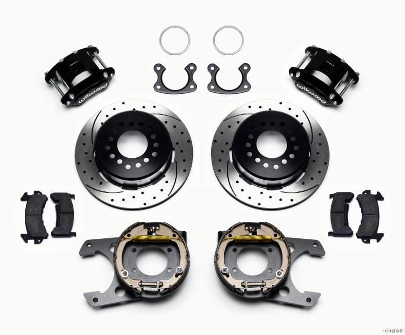 Wilwood — KIT,REAR,DISC/DRUM,SMALL FORD,2.50 OFF D154,1PC ROTOR,SRP