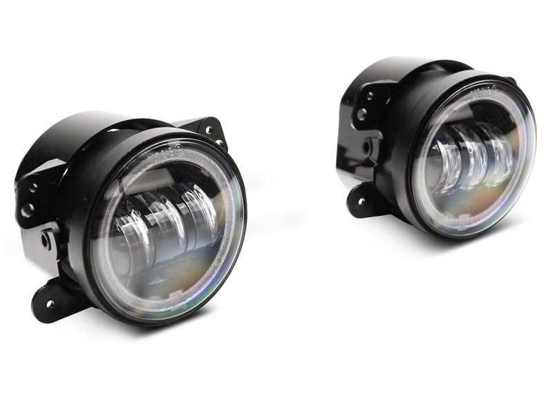 Raxiom — Axial Series 4-Inch LED Fog Lights with RGB Halo