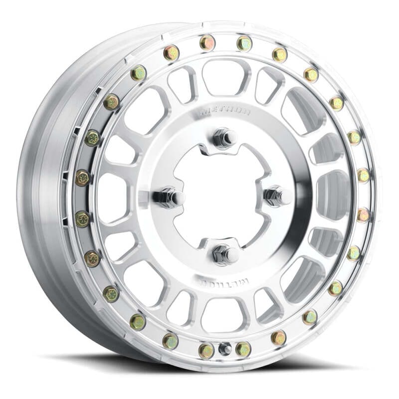 Method Wheels — Method MR412 Beadlock 15x5 / 4.2+.8/43mm Offset / 4x156 / 120 CB Machined - Raw Wheel