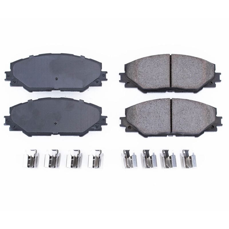 PowerStop — PowerStop - Z17 Low-Dust Ceramic Brake Pads with Hardware