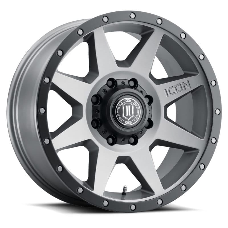 ICON — ICON ALLOYS REBOUND TITANIUM - 20 X 9 / 8 x 6.5" / 12MM / 5.5" BS