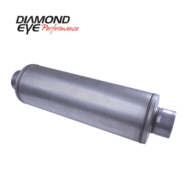 Diamond Eye Performance — PERFORMANCE DIESEL EXHAUST PART-5in. ALUMINIZED PERFORMANCE LOUVERED MUFFLER-30i