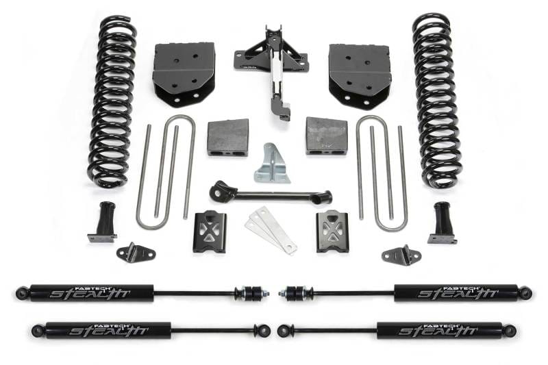 Fabtech — 6" BASIC SYS W/STEALTH 05-07 FORD F250 4WD W/FACTORY OVERLOAD
Basic Lift System w/Shocks