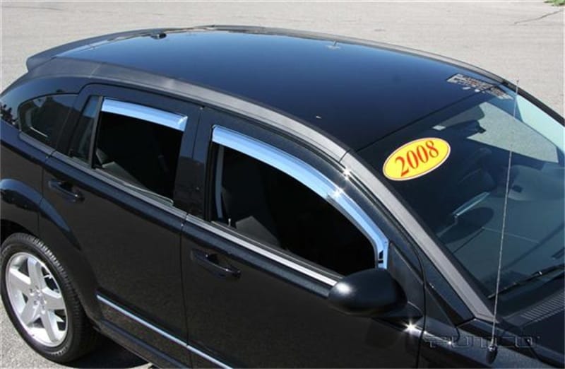 Putco — Element Chrome Window Visor In Channel