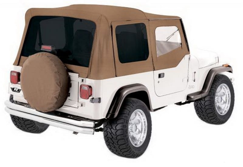 Rampage — Complete Top, Frame & Hardware for Soft Upper Doors
Complete Soft Top Kit