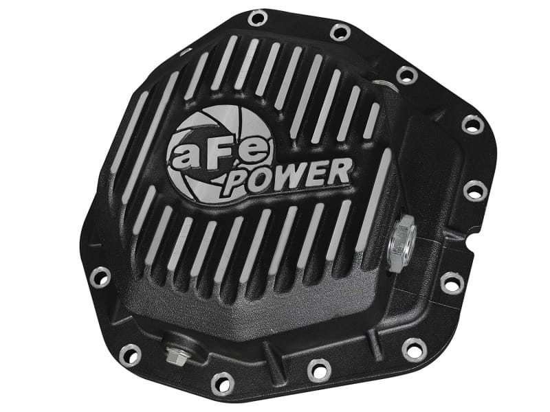 aFe — Pro Series Rear Differential Cover Black w/ Machined Fins