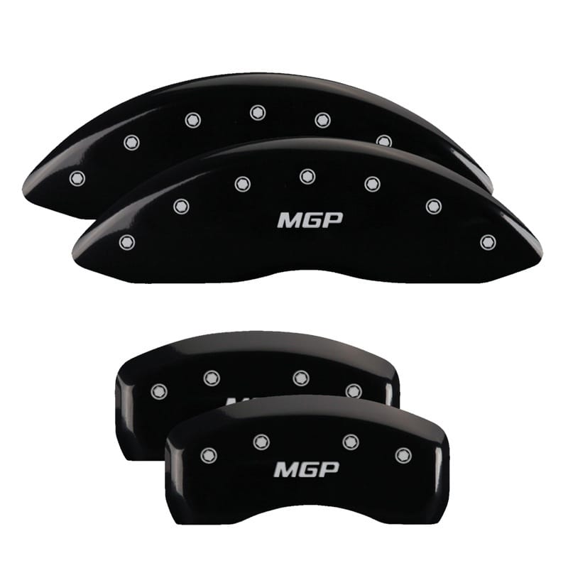 MGP — MGP 4 Caliper Covers Engraved Front & Rear MGP Black finish silver ch
Caliper Covers