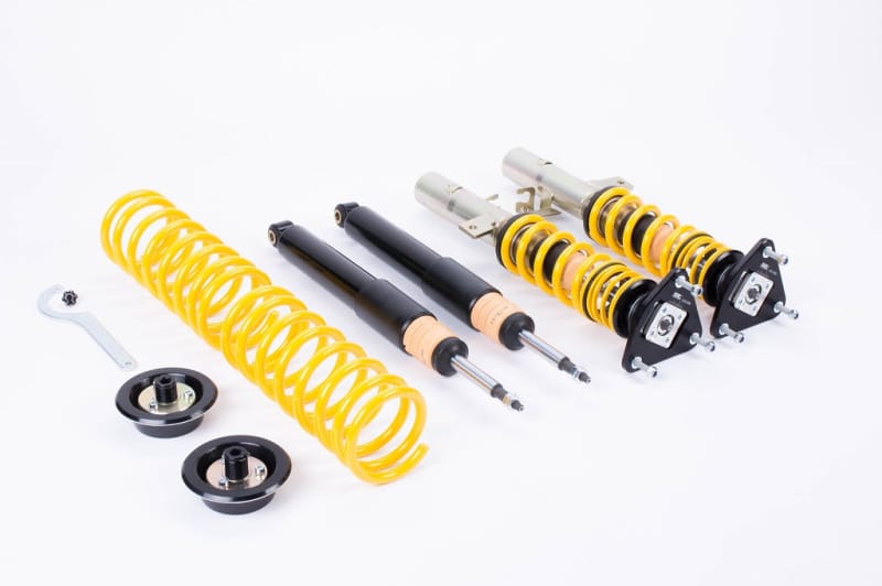ST Suspensions — Height Adjustable Coilovers with Aluminum Top Mounts and Adjustable Damping