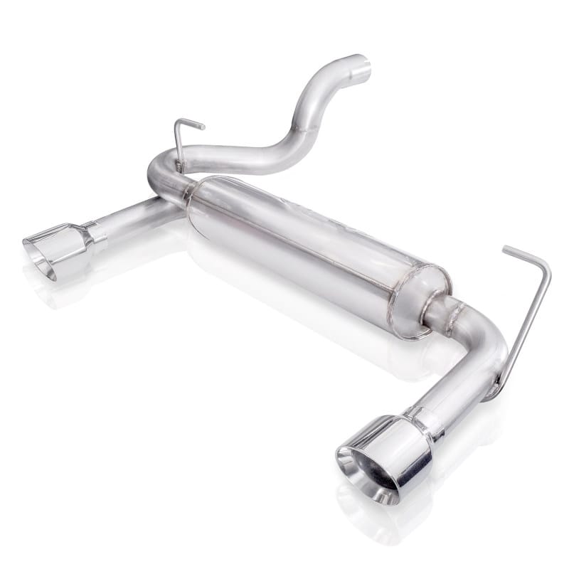 Stainless Works — Stainless Works Axleback Dual Oulet Muffler Factory Connect
