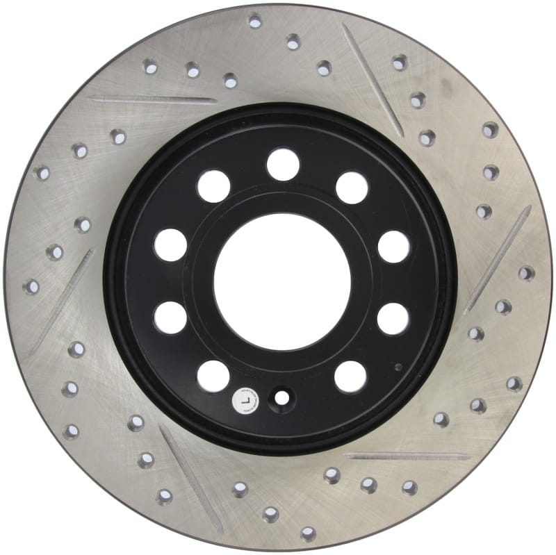 Stoptech — StopTech Sport Drilled & Slotted Brake Rotor; Rear Left
StopTech Sport Drilled/Slotted Brake Rotor; Rear Left