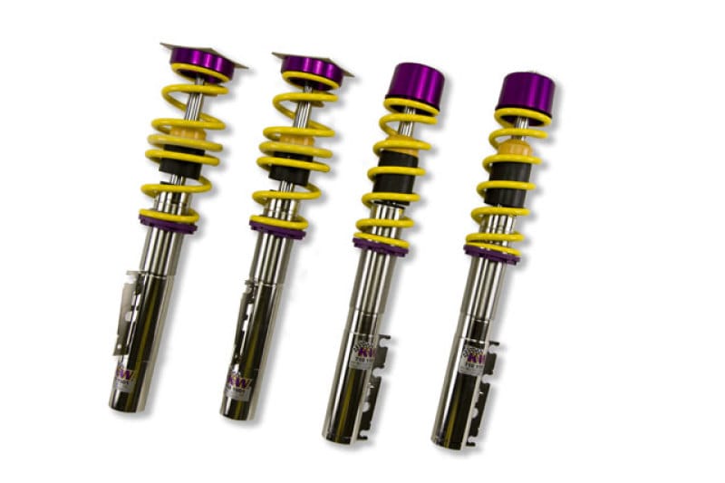 KW — Height adjustable stainless steel coilover system with pre-configured damping
KW COILOVER KIT V1 - 10271001