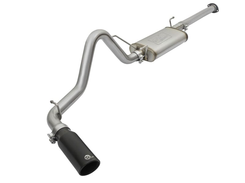 aFe — MACH Force-Xp 2-1/2 IN 409 Stainless Steel Cat-Back Exhaust System w/Black Tip