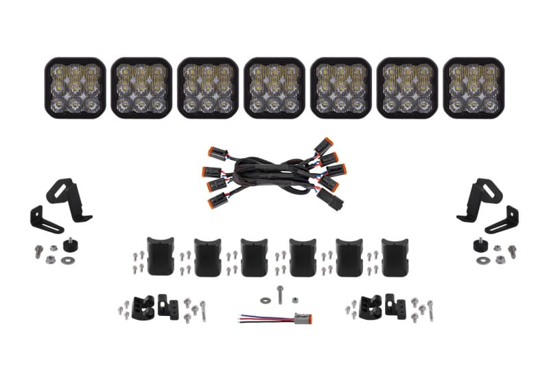Diode Dynamics — Pod light featuring advanced TIR optics for high efficiency and focus.