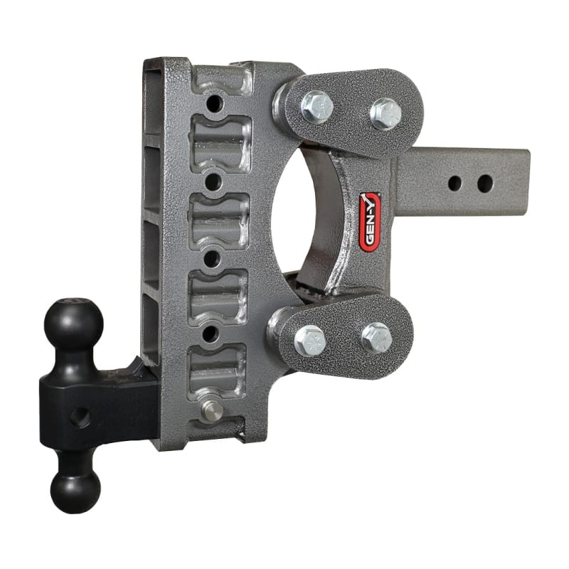 GEN-Y Hitch — Gen-Y The Boss Torsion-Flex 3in Shank 9in Drop 2.4K TW 21K Hitch w/GH-061 Dual-Ball
Drop Hitch