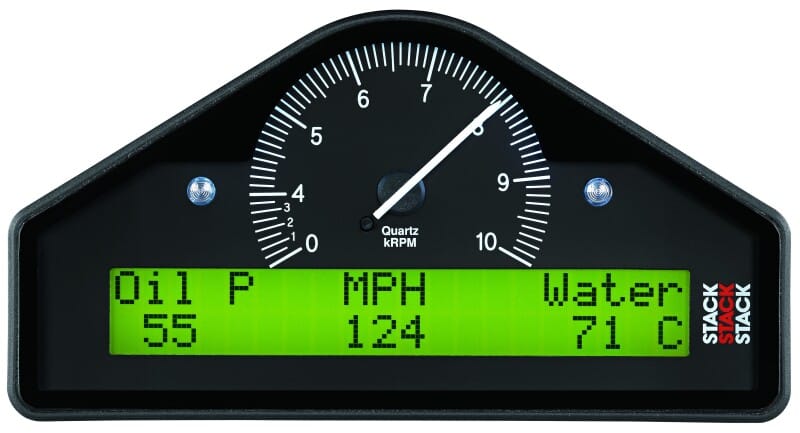 AutoMeter — MULTI-FUNCTION DASH DISPLAY LOGGER (MFD), BLK, 0-8K RPM