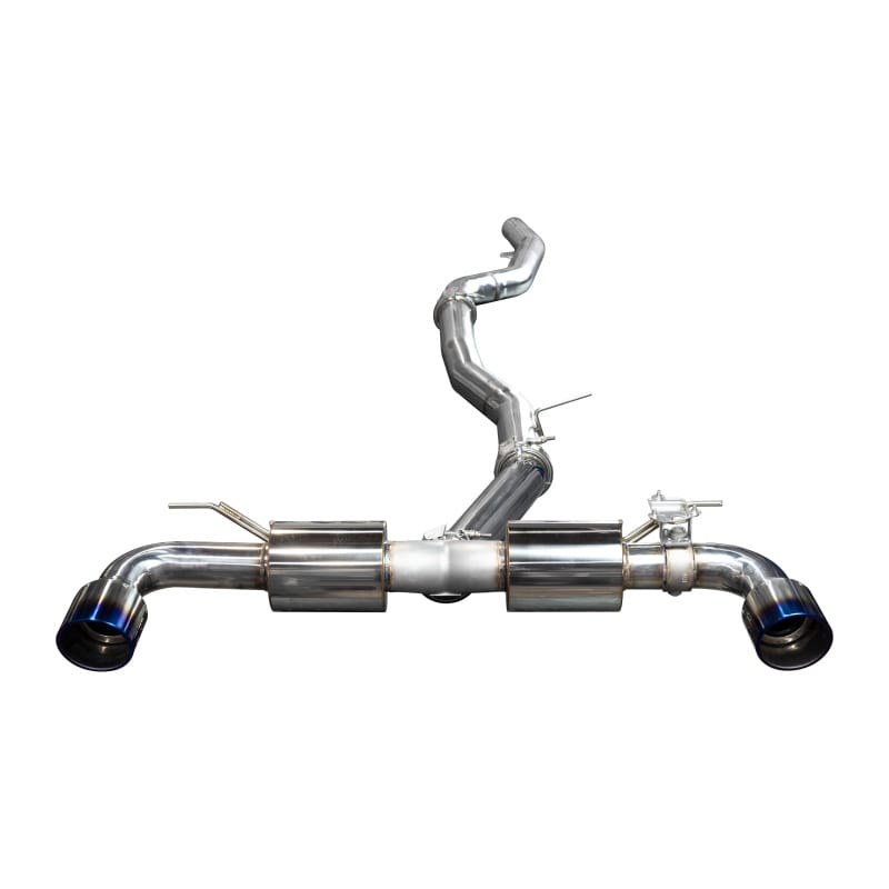 Injen — Injen Technology Stainless Steel Cat-Back Exhaust System w/ Burnt Titanium Tips