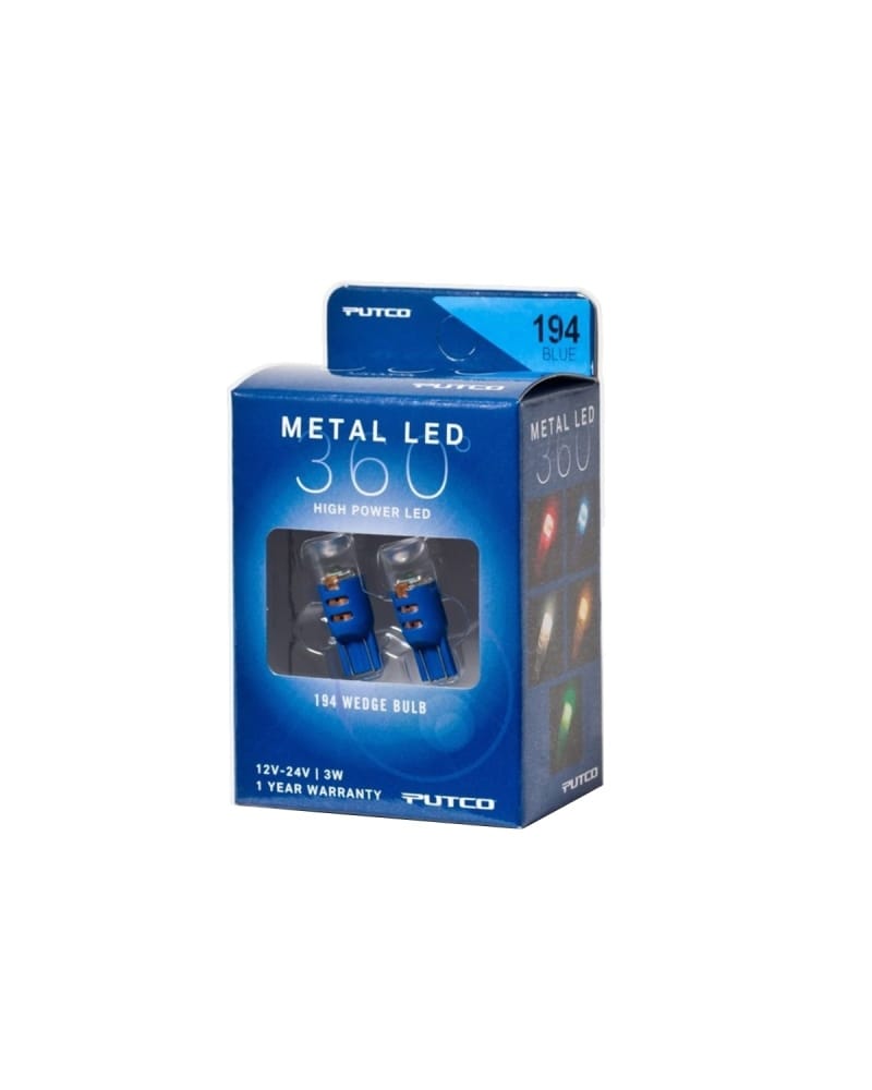 Putco — Putco 194 - Blue Metal 360 LED
Bulb