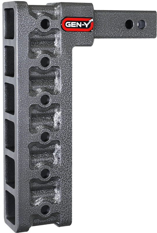 GEN-Y Hitch — Gen-Y Mega Duty 2in Shank 12.5in Drop 1.5K TW 10K (Hitch Only - Use w/Stabilizer Kit GH-0100)
Drop Hitch