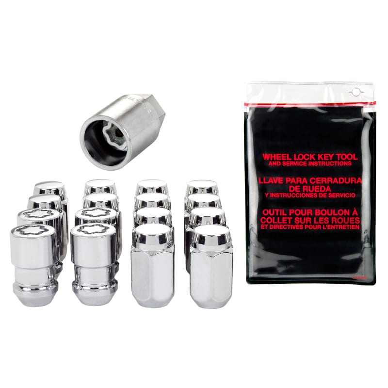 McGard — Cone Seat Exposed Style Wheel Installation Kit-Chrome