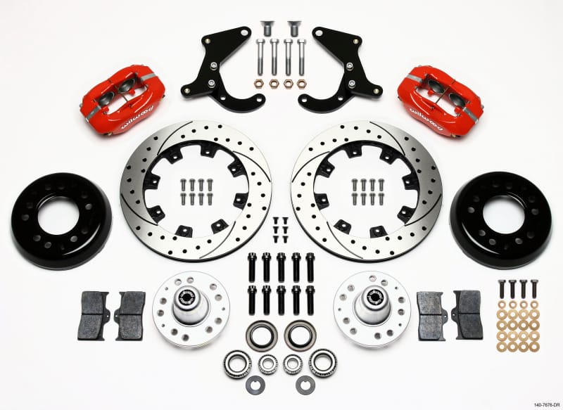 Wilwood — KIT,FRONT,CHEVY,55-57,FDLI,12.19 SRP,RED