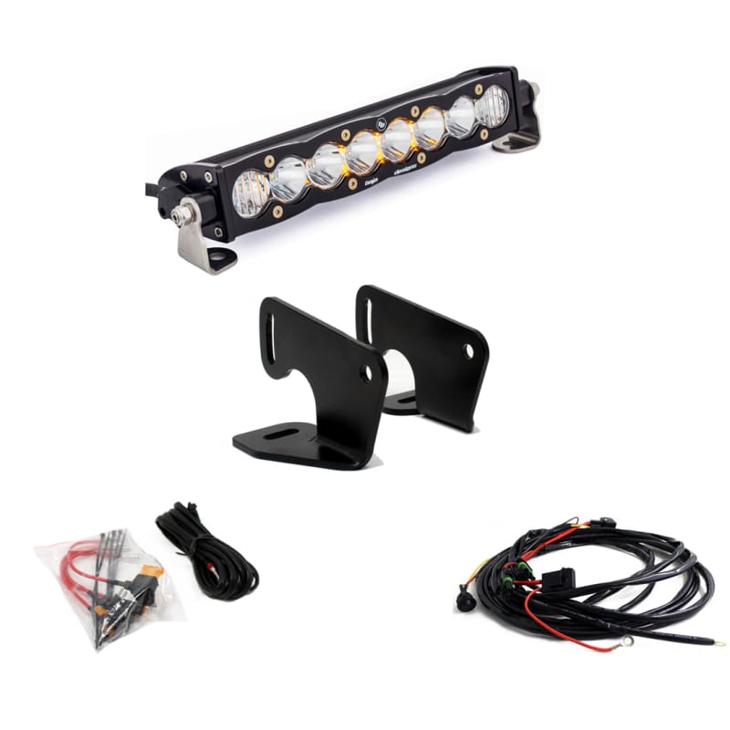 Baja Designs — Baja Designs Polaris RZR Pro XP Hood Mount Light Kit 10in S8