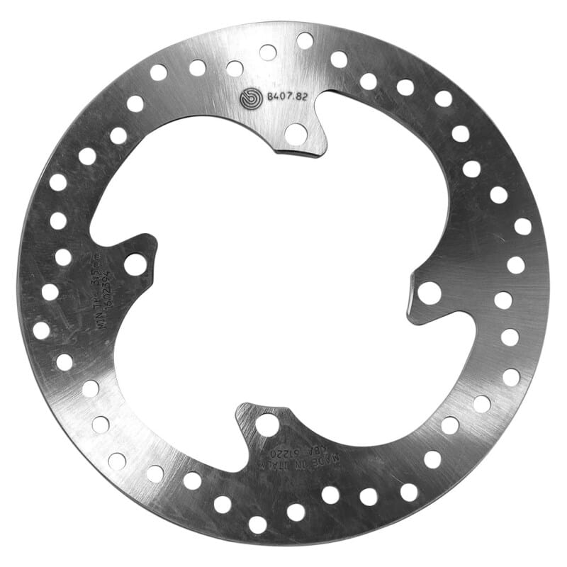 Brembo OE Powersports — Brembo OE 06-08 Kawasaki KX 125cc 240x4mm Brake Disc - Rear Fixed