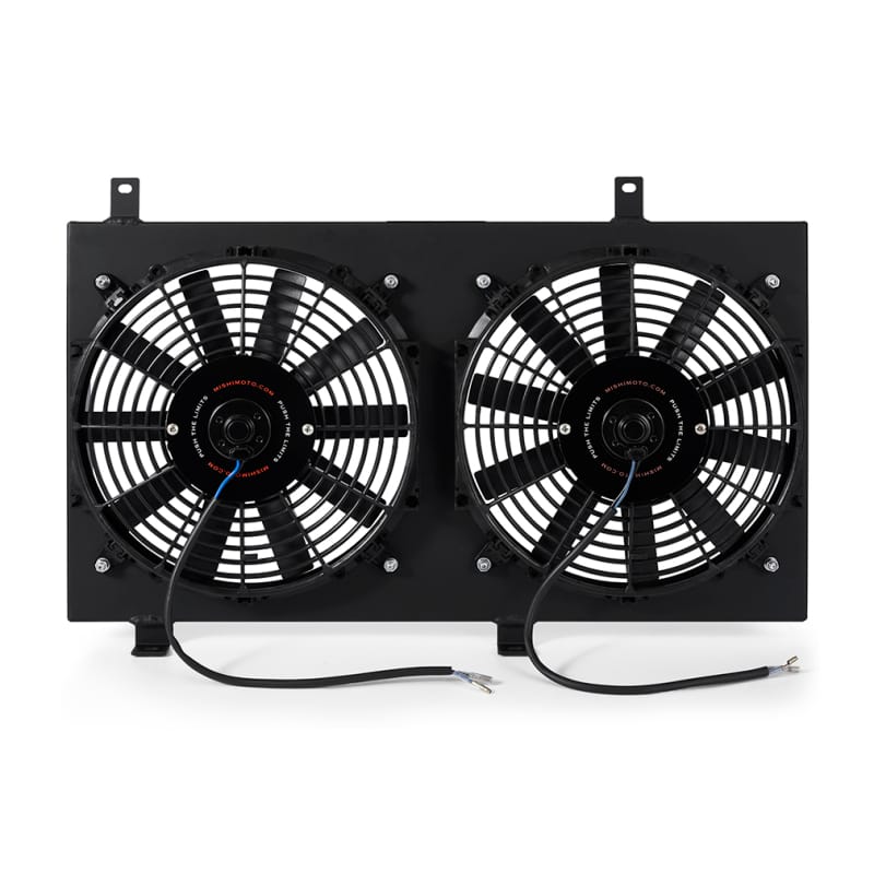 Mishimoto — Performance Aluminum Fan Shroud Kit, Black, fits Mazda RX-8 2004-2008