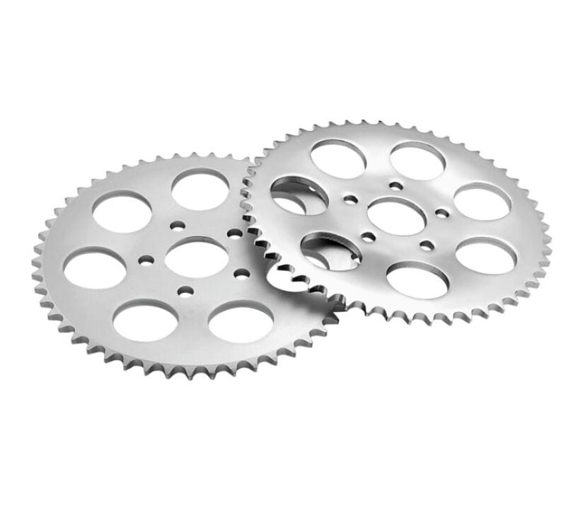 TwinPower — Twin Power 73-85 FL FX Chrome Disc Brake Rear Sprocket 51 Teeth Replaces H-D 41470-78 .150 Offset