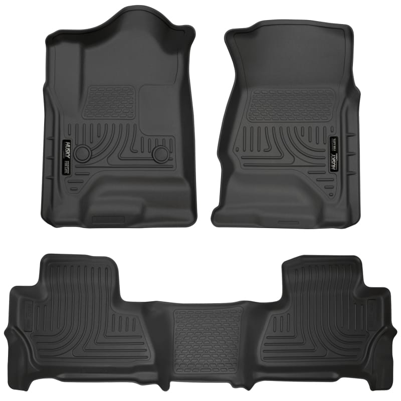 Husky Liners — Weatherbeater - Front & 2nd Seat Floor Liners
Weatherbeater-Front/2nd Seat Floor Liners