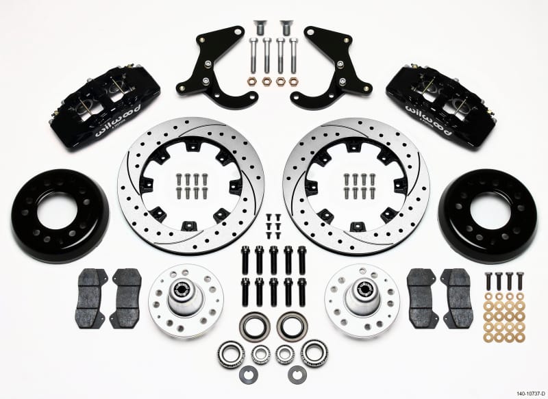 Wilwood — KIT,FRONT,CHEVY,55-57,DP6,12.19 ROTOR DRILLED