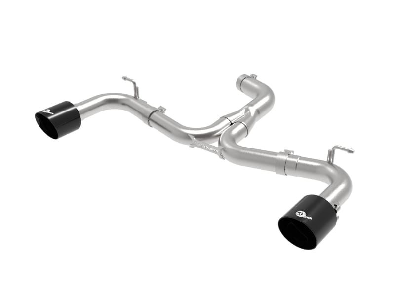 aFe — MACH Force-Xp 3 IN to 2-1/2 IN Stainless Steel Axle-Back Exhaust System Black