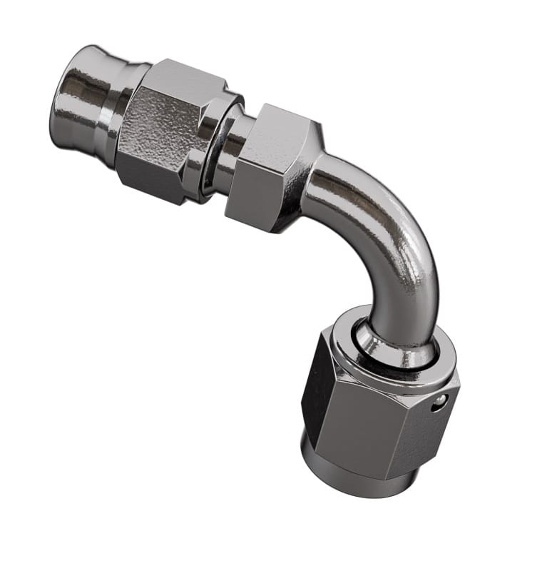 Goodridge — Goodridge 90 Deg Swept Female for AN3 Fittings