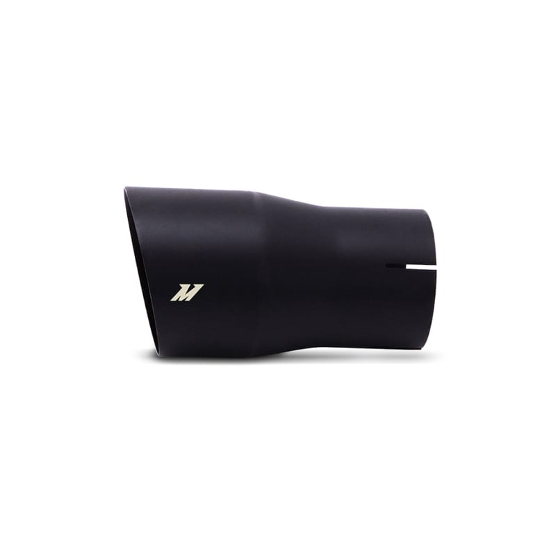Mishimoto — Exhaust Tip, Black, Single Wall, 4in Inlet, 5in Outlet