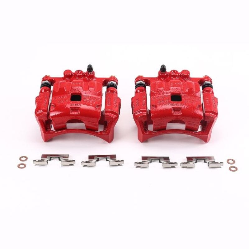 PowerStop — Red Powder Coated Calipers