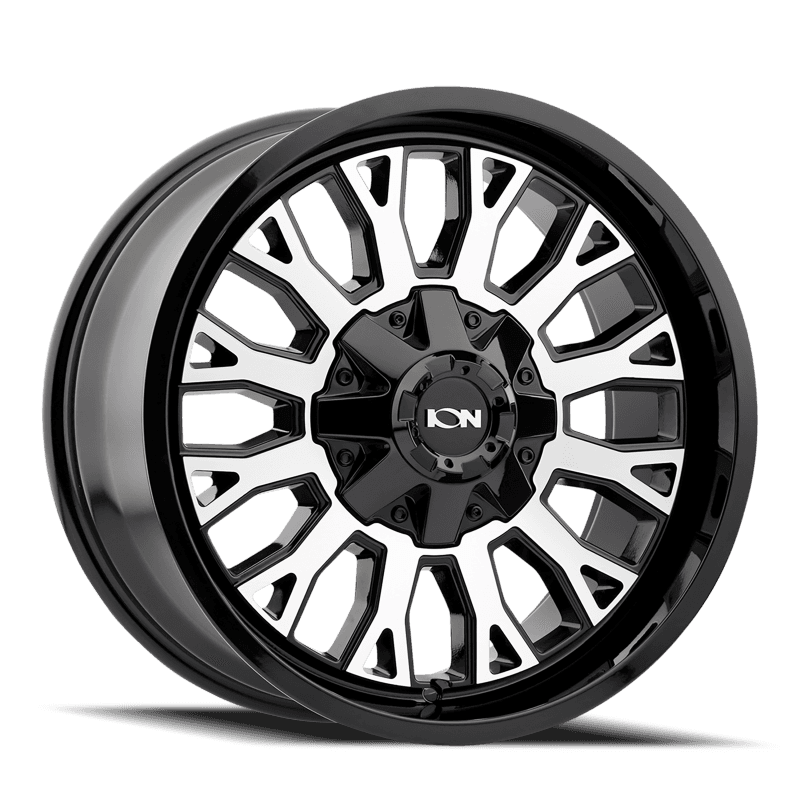 ION Wheels — ION Type 152 20x9 / 8x180 BP / 0mm Offset / 124.1mm Hub Black/Machined Wheel