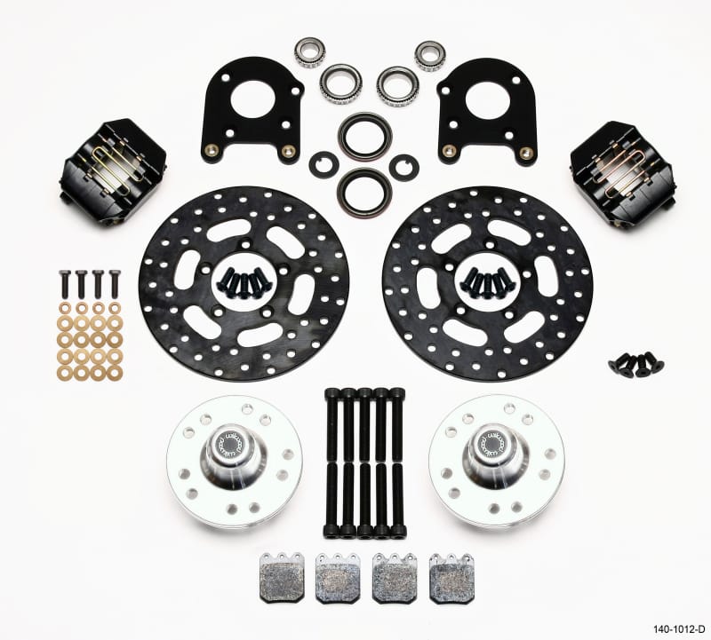 Wilwood — KIT,DRAG,FRONT,PINTO,71-78,LD,DISC/DRUM SPINDLES,DRILLED,ANO