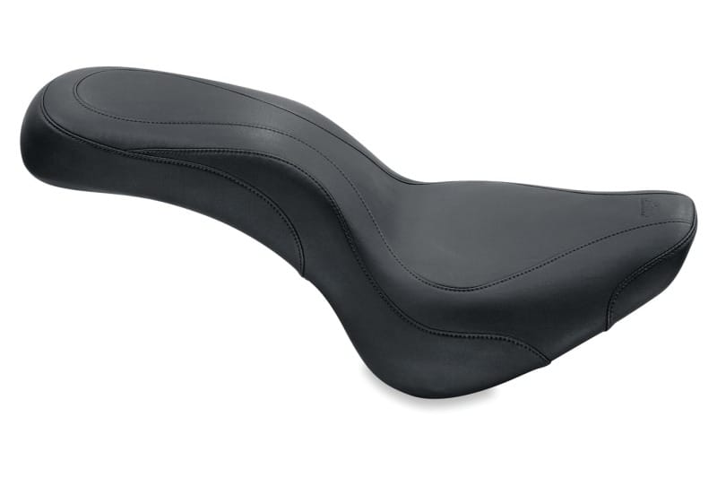 Mustang Motorcycle — Mustang 06-17 Harley Softail Wide Tire (200mm) DayTripper 1PC Seat - Black
