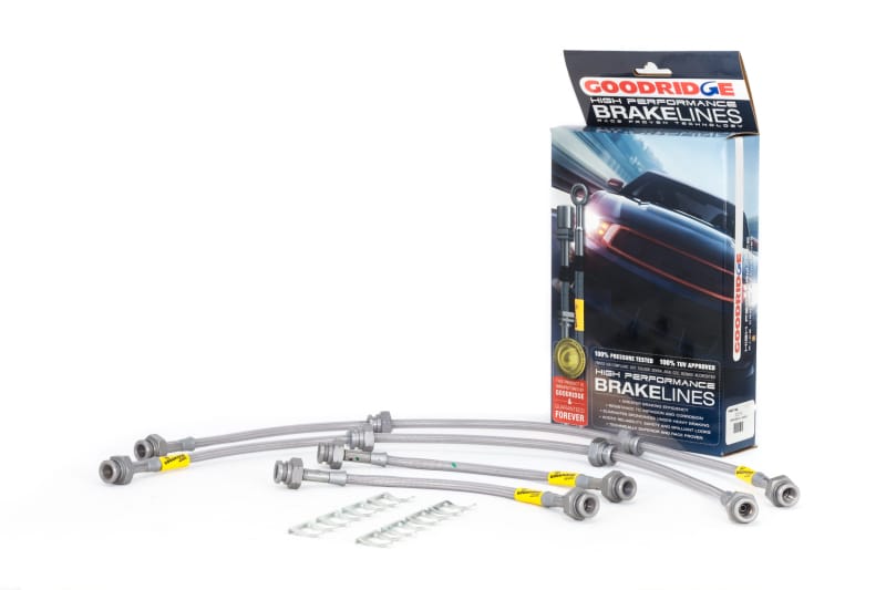 Goodridge — G-STOP SS Braided Brake Line Kit
