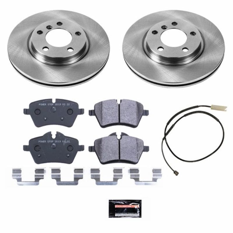 PowerStop — Track Day Spec High-Performance Brake Pad and Rotor Kit