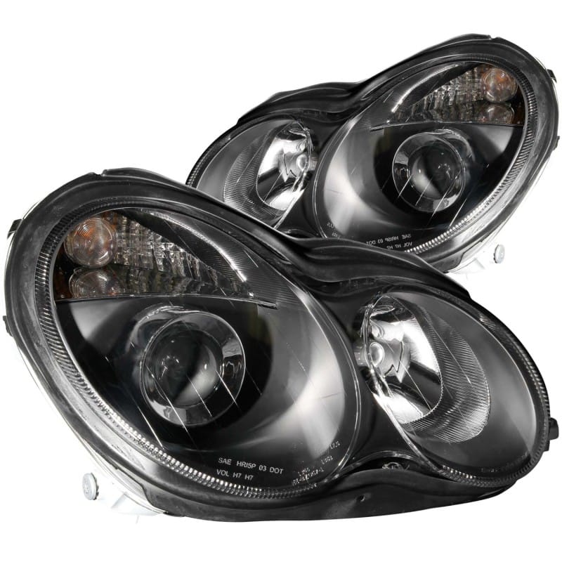 ANZO — ANZO 2001-2007 Mercedes Benz C Class W203 Projector Headlights Black
Head Light Set
HdLtSet