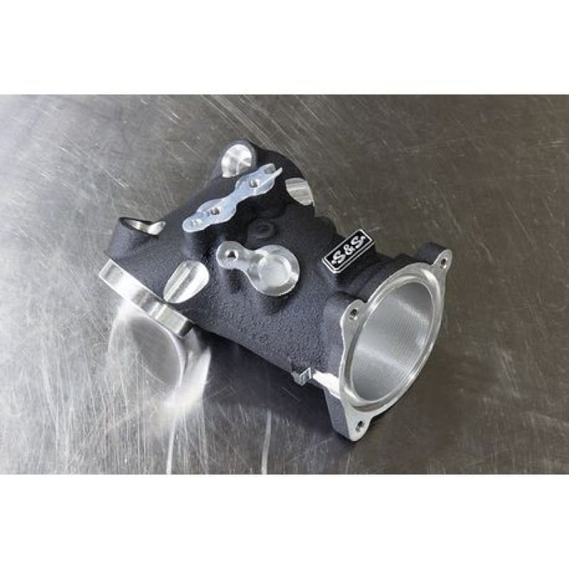 S&S Cycle — S&S Cycle M8 Models Premium 55mm CNC Ported Manifold - Black