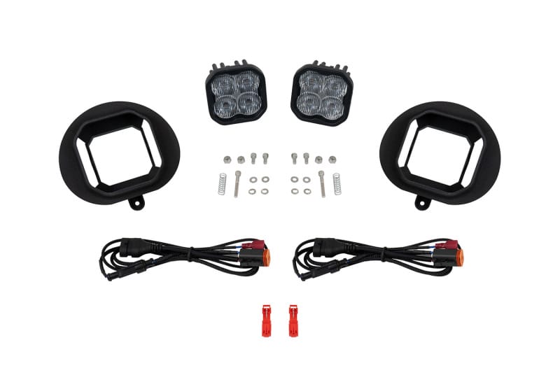 Diode Dynamics — Diode Dynamics SS3 Pro Type 2003 Sierra Kit ABL White SAE Fog