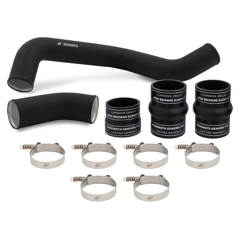 Mishimoto — Mishimoto 17-19 GM 6.6L L5P Hot-Side Pipe and Boot Kit Wrinkle Black
IC Pipe and Boot Kit