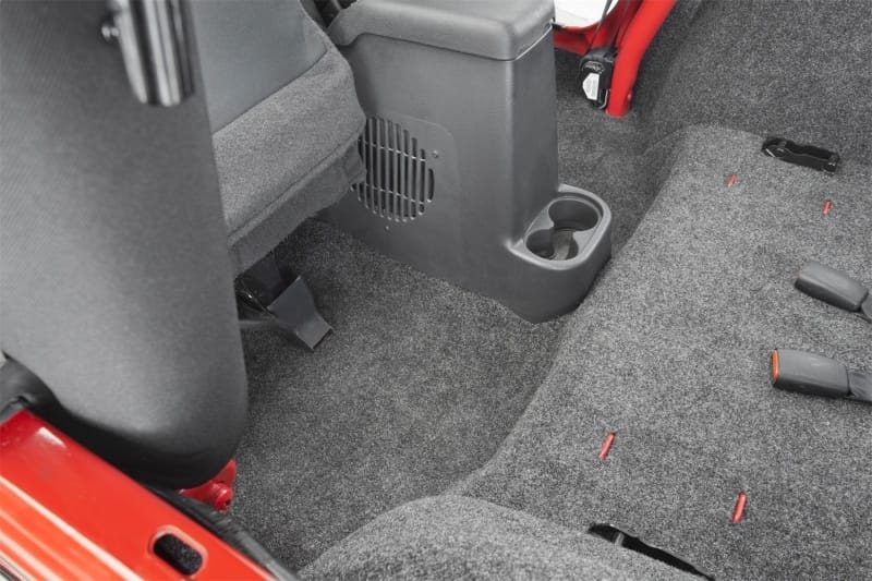 BedRug — JEEP BEDRUG 76-80 CJ-7 RR KIT W/GUSSETS 4PC FLOOR KIT (INC TLGTE/CARGO LNR)