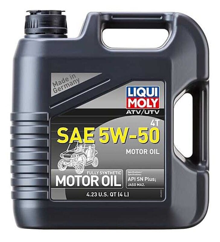 LIQUI MOLY — LIQUI MOLY 4L ATV 4T Motor Oil SAE 5W50
lqm20214