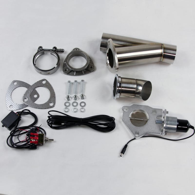 Granatelli Motor Sports — Electronic Exhaust Cutout Systems - Stainless Steel - Weld In