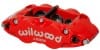 Wilwood — Wilwood Caliper-Narrow Superlite 6R-LH - Red 1.62/1.12/1.12in Pistons 1.10in Disc
BRAKE CALIPER