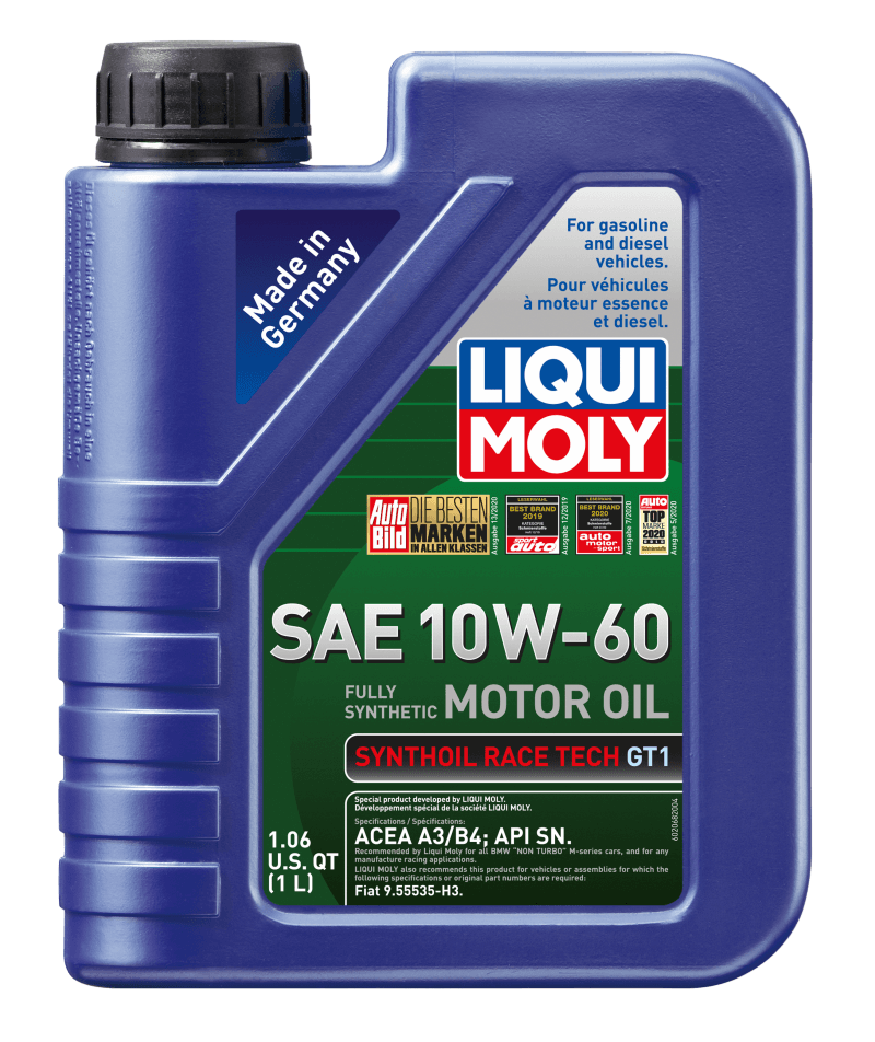 LIQUI MOLY — Synthoil Race Tech GT1 SAE 10W-60