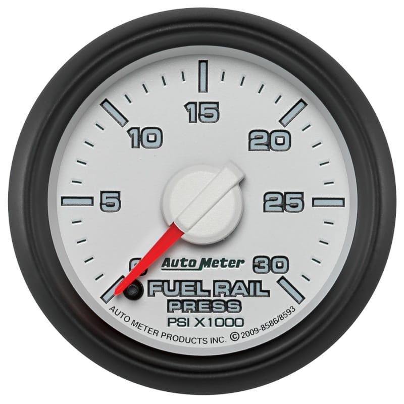 AutoMeter — GAUGE, RAIL PRESS, 2 1/16", 30KPSI, DIGITAL STEPPER MOTOR, RAM GEN 3 FACT. MATCH